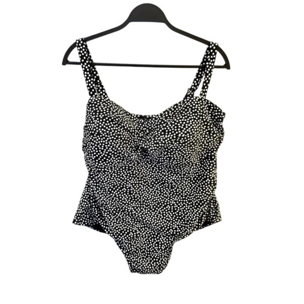 Cataline One Piece Polka Dot Swimsuit 3X